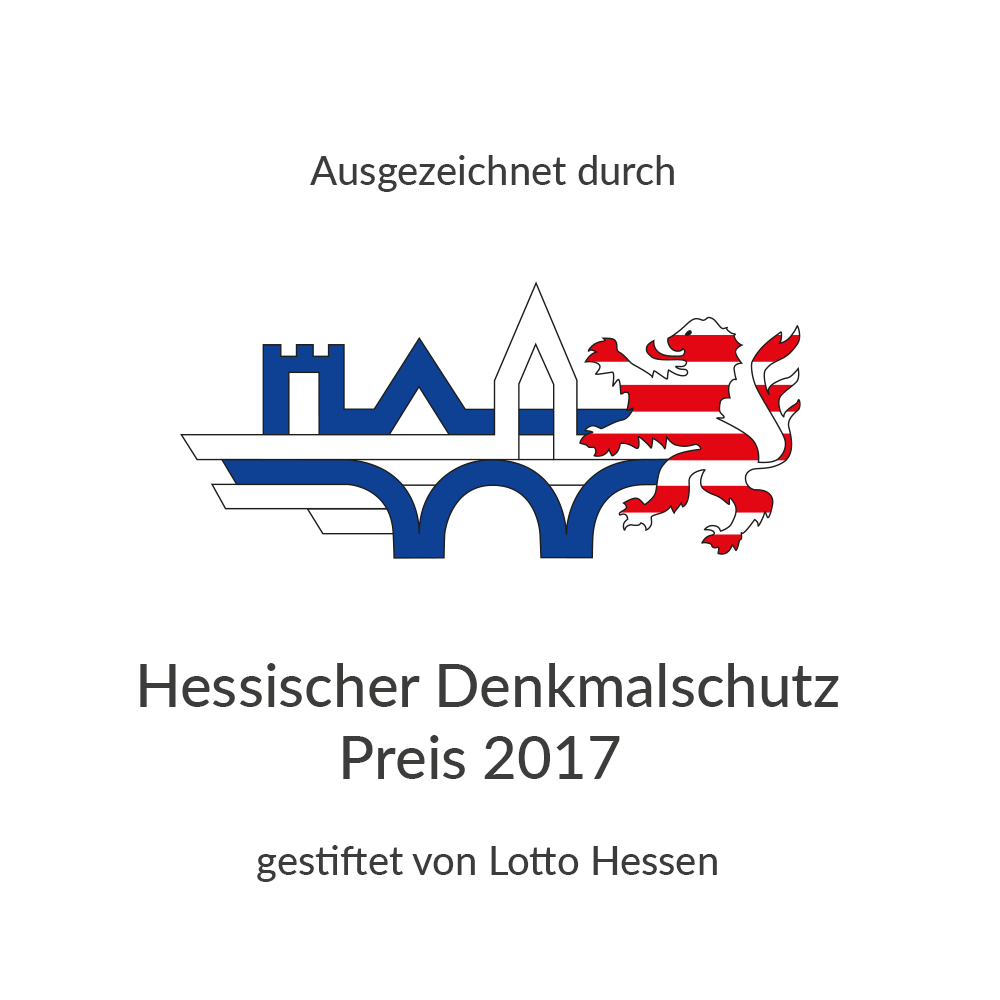 Auszeichnung Hessischer Denkmalschutzpreis 2017